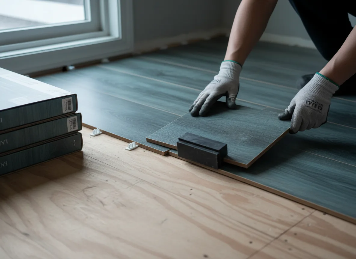 Luxury Vinyl Plank Installation company in Port Crane, NY